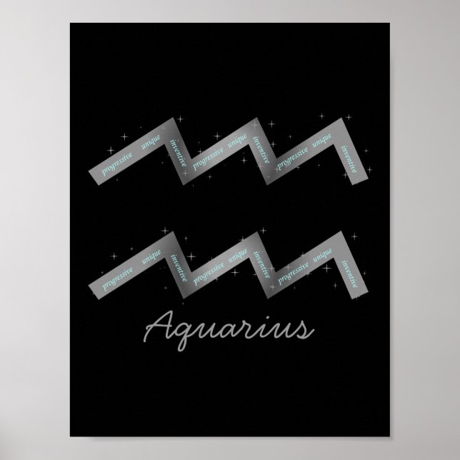 Poster Aquarius (Devant)