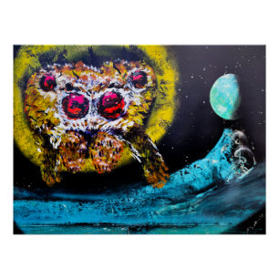 Poster Araignée de l'espace