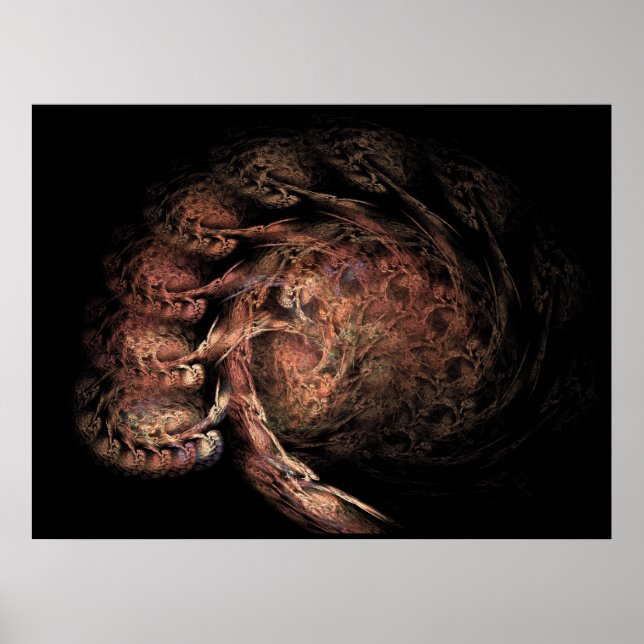 Poster Arbre cérébral (Devant)