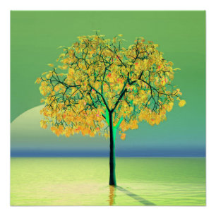 Poster Arbre d'automne