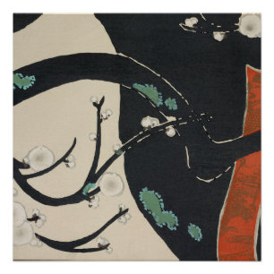 Poster Arbre de Momoyogusa-Fleurs de Cent Generati