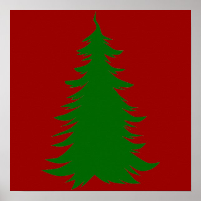 Poster Arbre de Noël (Devant)