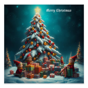 Poster Arbre de Noël