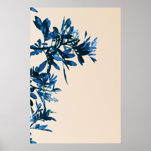 Poster Arbre Feuille Nature Poster minimaliste (Devant)