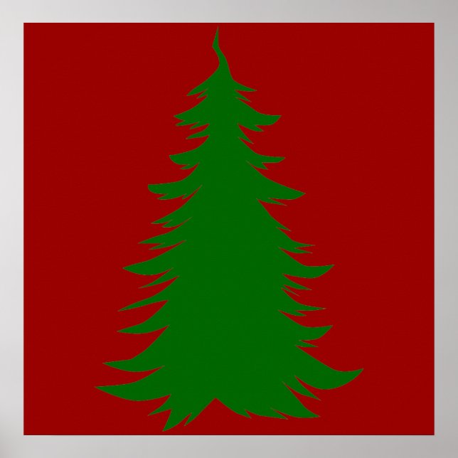 Poster Arbre pour Noël (Devant)