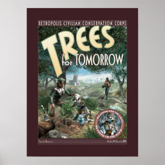 Poster Arbres pour Demain (18x24")