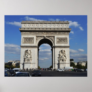 Poster Arc de Triomphe Paris