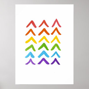 Poster arc-en-ciel