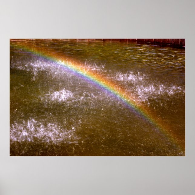 Poster Arc-en-ciel de la Fontaine (Devant)