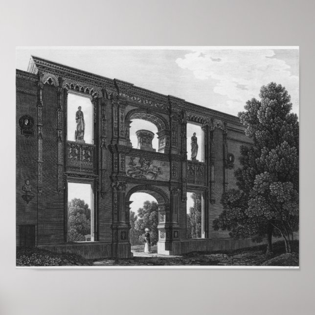 Poster Arch of Gaillon, Musee des Monuments Francais (Devant)