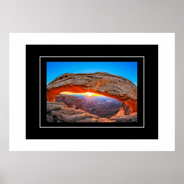 Poster Arch Rock Utah (Devant)