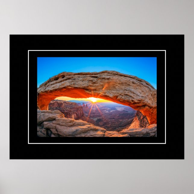 Poster Arch Rock Utah (Devant)
