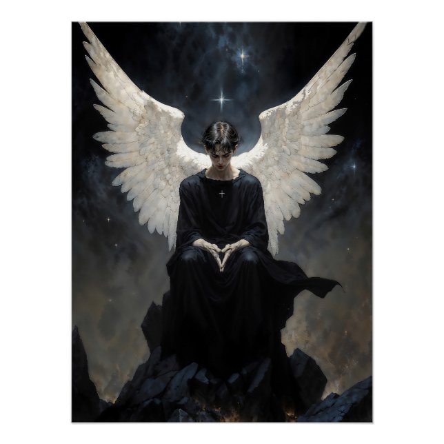 Poster Archange Azrael,  (Devant)