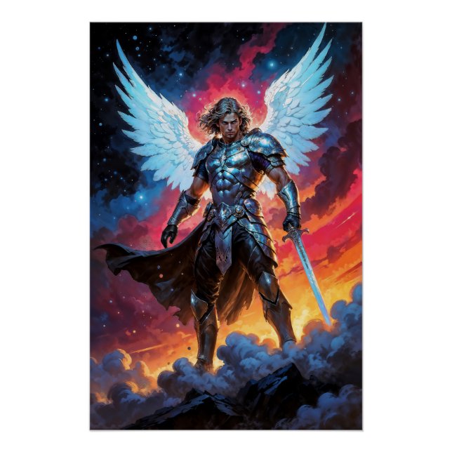 Poster Archange Michel Gloryblade (Devant)