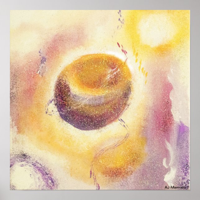 Poster Archangel Chamuel (Devant)