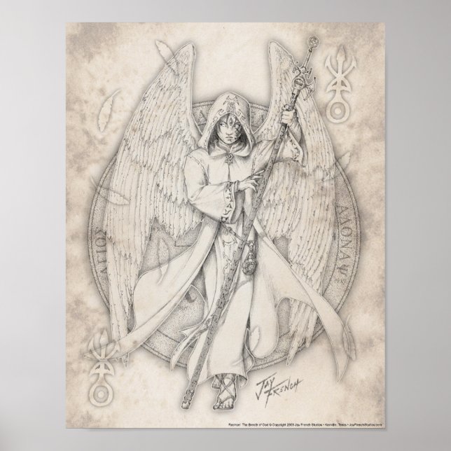 Poster Archangel Raphael (Devant)