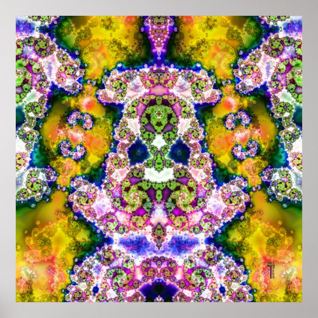 Poster Archétype logarithmique Variation 3 Art Imprimer (Devant)