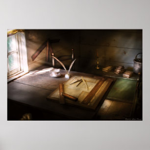 Poster Architect - Table de rédaction