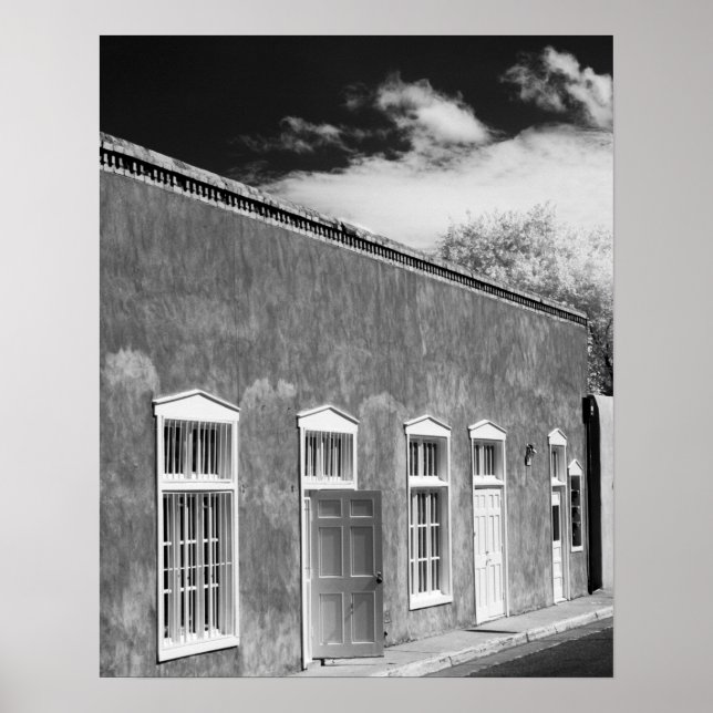 Poster Architecture de style territorial, Santa Fe, Nouve (Devant)