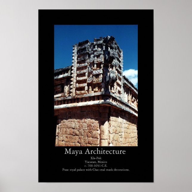 Poster Architecture Maya - Xla-Pak (Devant)