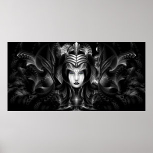 Poster Archival Cyiria Queen Of The Dark Realm