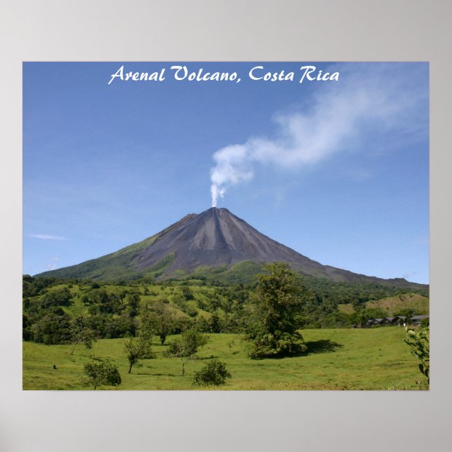 Poster Arenal Volcano Costa Rica (Devant)