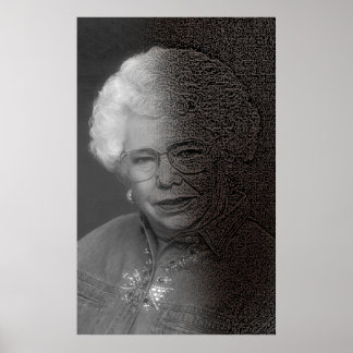 Poster Argent grand-mère