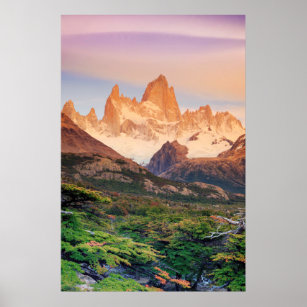 Poster Argentine, Patagonie, Parc national Los Glaciares