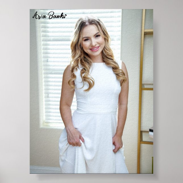 Poster Aria Banks (Devant)