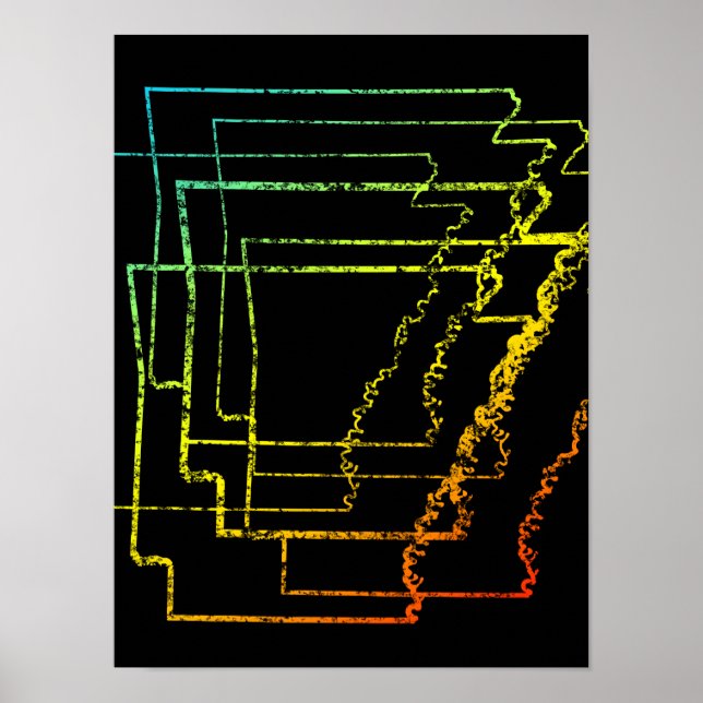 Poster arkansas chill blur (Devant)