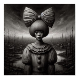 Poster Arlequin des Terres Dures