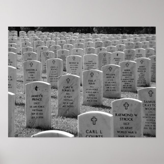 Poster Arlington B&W (Devant)