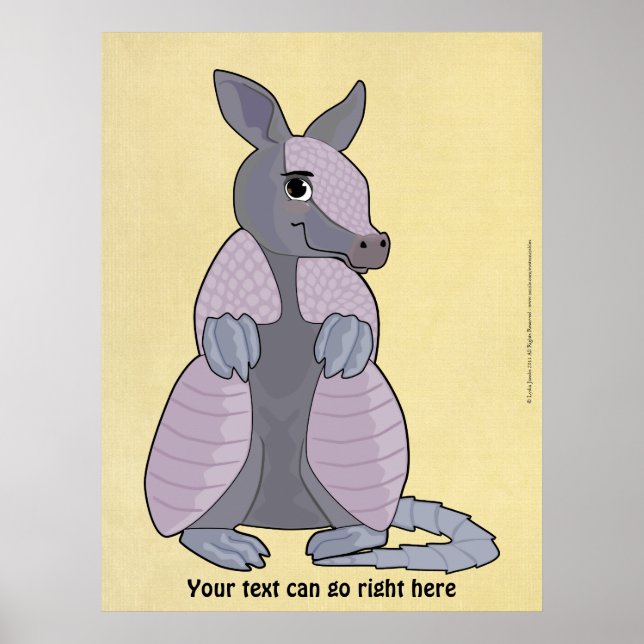 Poster Armadillo (Devant)