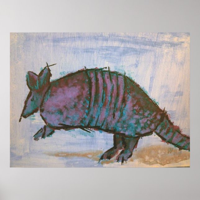 Poster Armadillo (Devant)