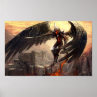 Armageddon Angel sur l'affiche du champ de bataill