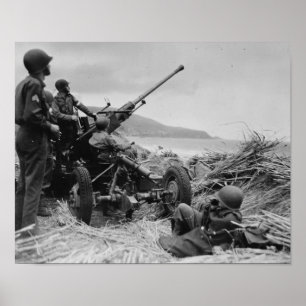 Poster Arme à feu de Bofors aa