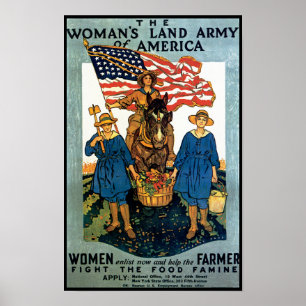 Poster Armée de la terre des femmes
