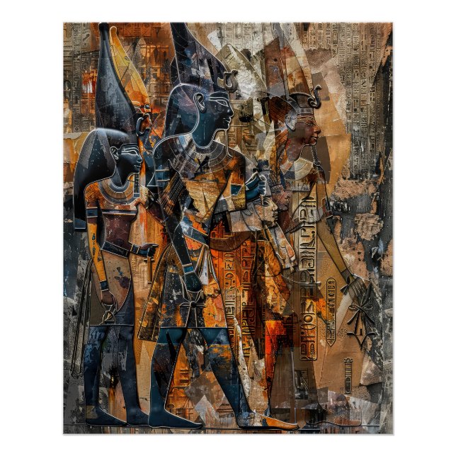 Poster Armée pharaonique de l'ancienne Égypte (Devant)