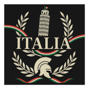 Poster Armoirie de l'héritage italien