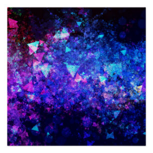 Poster Arrière - plan Abstrait aux couleurs chic