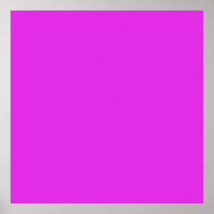 Poster Arrière - plan couleur violet brillant Magenta