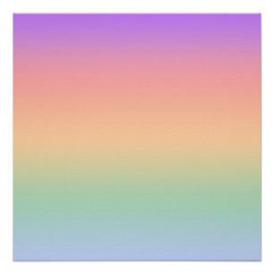 Poster Arrière - plan de dégradé de couleur arc-en-ciel