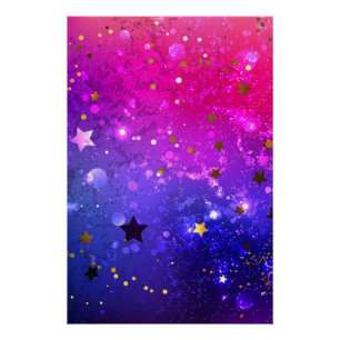 Poster Arrière - plan rose brillant