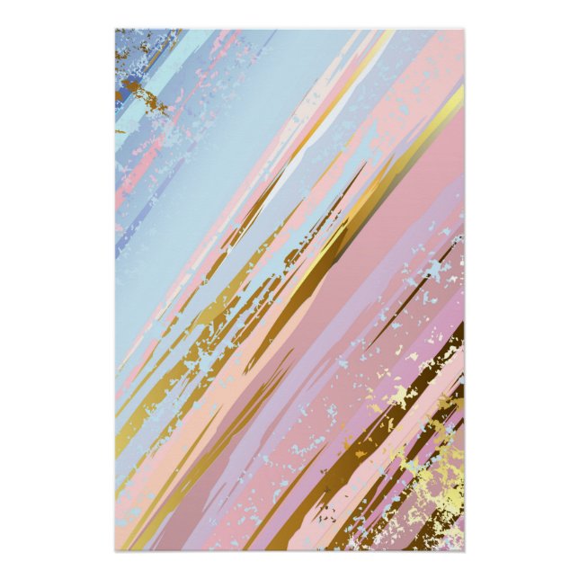 Poster Arrière - plan rose texturé (Devant)