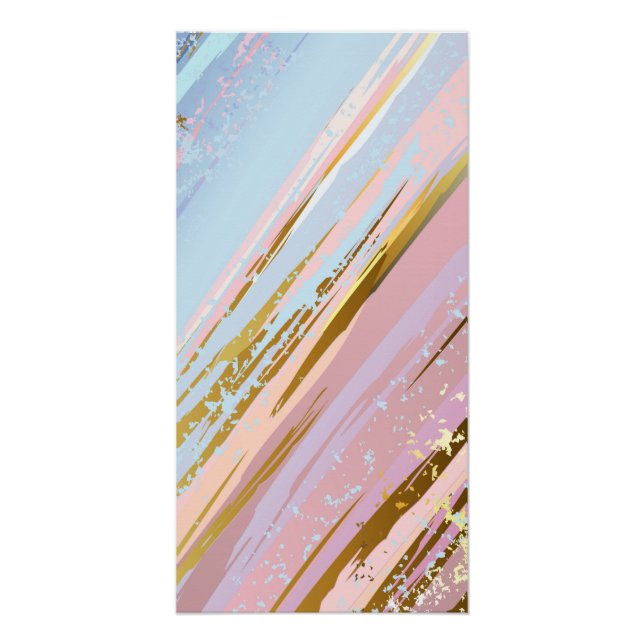 Poster Arrière - plan rose texturé (Devant)