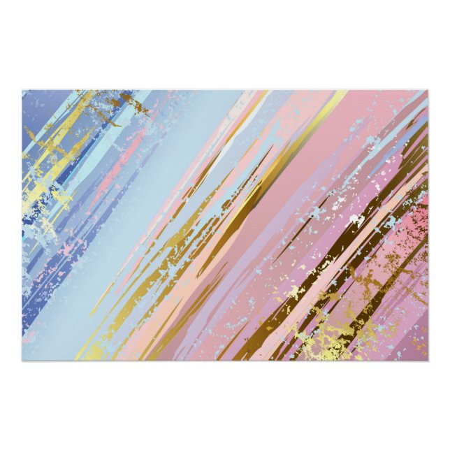 Poster Arrière - plan rose texturé (Devant)