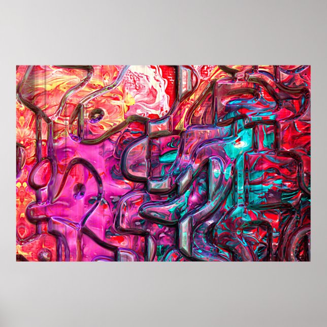 Poster Art 140 Abstrait (Devant)