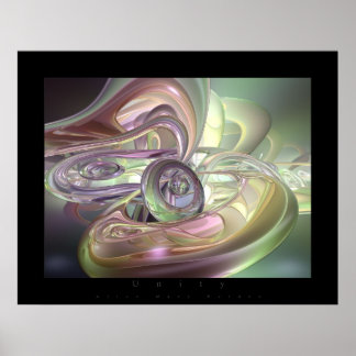 Poster Art Abstrait