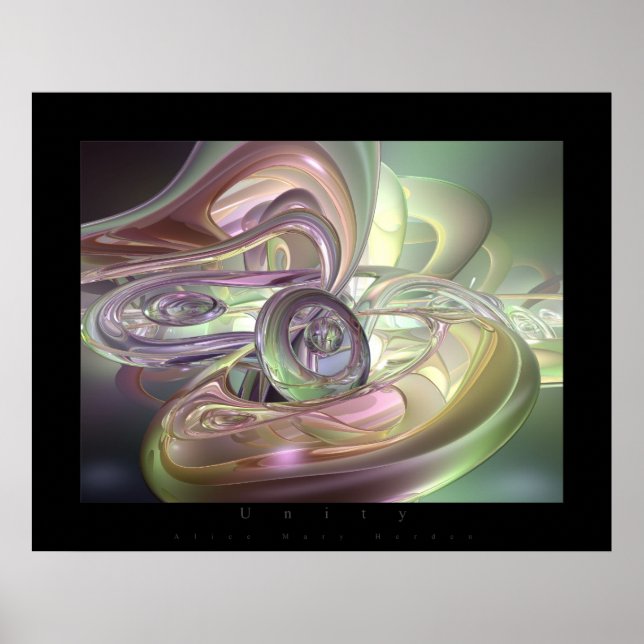 Poster Art Abstrait (Devant)