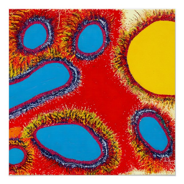 Poster Art Abstrait autochtone Vol 12 (Devant)